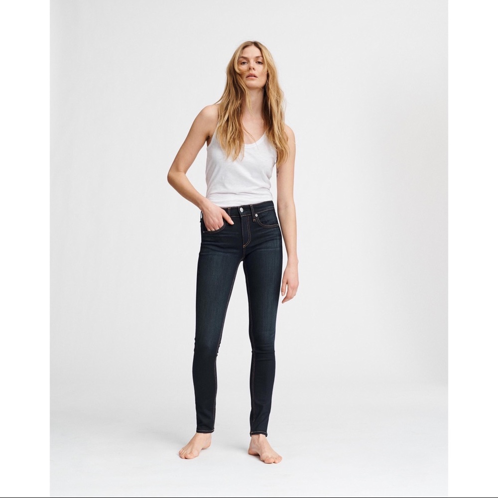 Rag and Bone Cate Mid-rise Skinny in Kensington